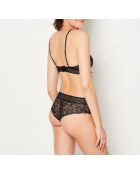 Reggiseno senza ferretto nero Tulipe