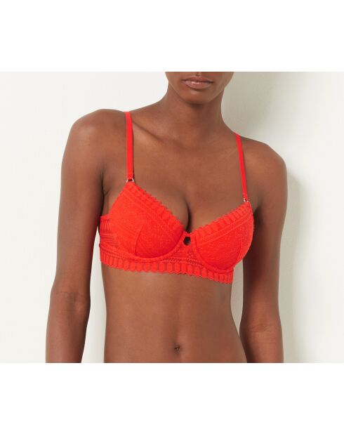Soutien-gorge avec armatures n°4 Diamant orange