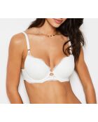 Ecru push-up bh nr. 1 Escapade met beugel