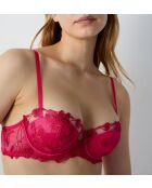 Push-up-BH mit Duft, Fuchsia, mit Bügel