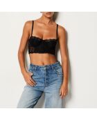 Sujetador Audacieuse negro con aros