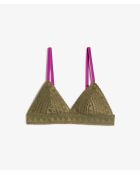 Sujetador sin aros Chroma Nile Green