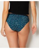 Groen menstruatiebroekje met Aya Print