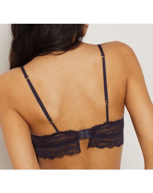 Kunstzinnige bh zonder beugel met bosbessen