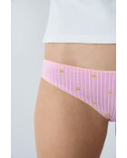 Pack de 3 braguitas Jackie Smiley rosas