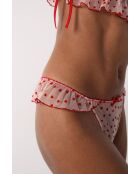 Perizoma rosa/rosso Thief