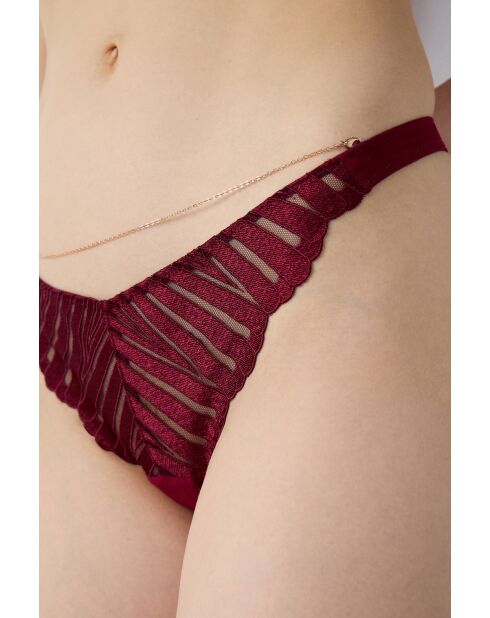 Exquisito tanga morado