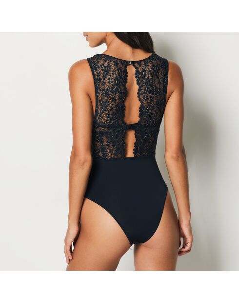 Body negro sin aros de una sola pieza Legende