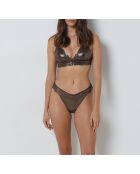 Sujetador sin aros con almohadilla extraíble n.º 8 Idole gold