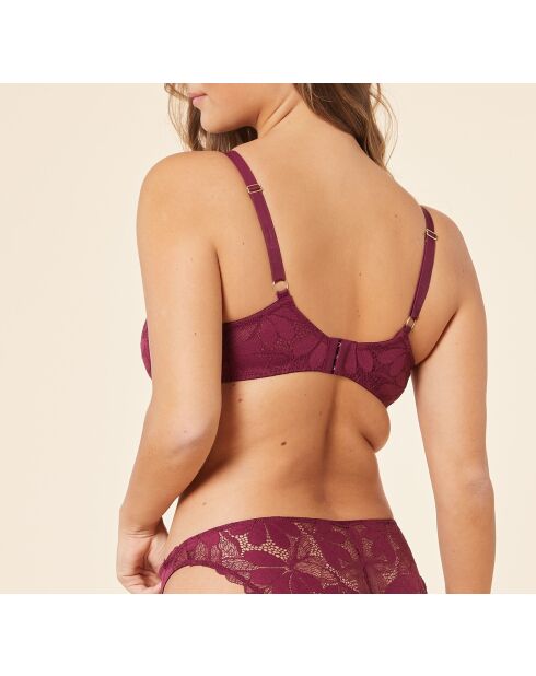 Reggiseno con ferretto n°4 Epatante prugna