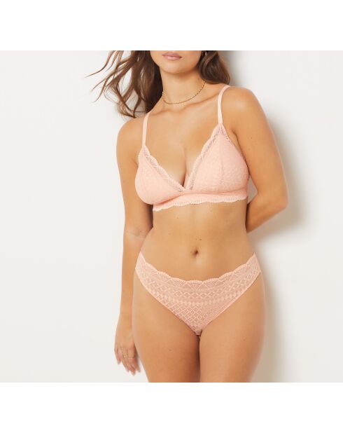 BH zonder beugel met uitneembaar kussentje nr. 8 Idole Apricot