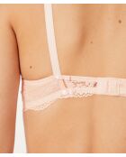 Pure Delicate poederroze push-up bh nr. 1 met beugel