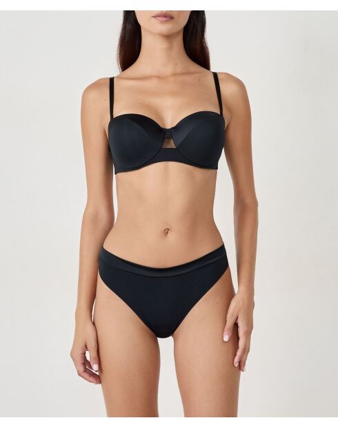 Zwarte bh met beugel Pure Eclat