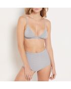 Sujetador Energie con aros gris dorado