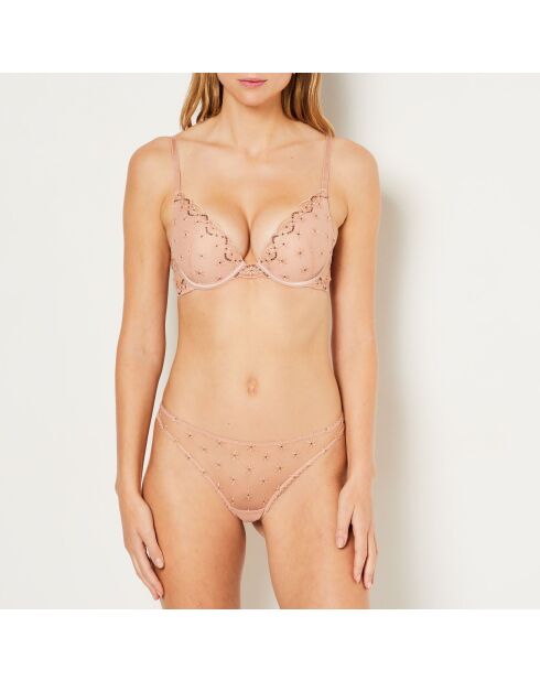 Perizoma in madreperla Blush