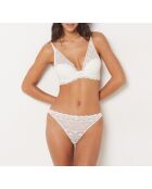 #3 Kunstzinnige ecru push-up bh met beugel