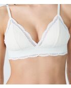 BH ohne Bügel mit abnehmbarem Polster Nr. 8 Idole Perle