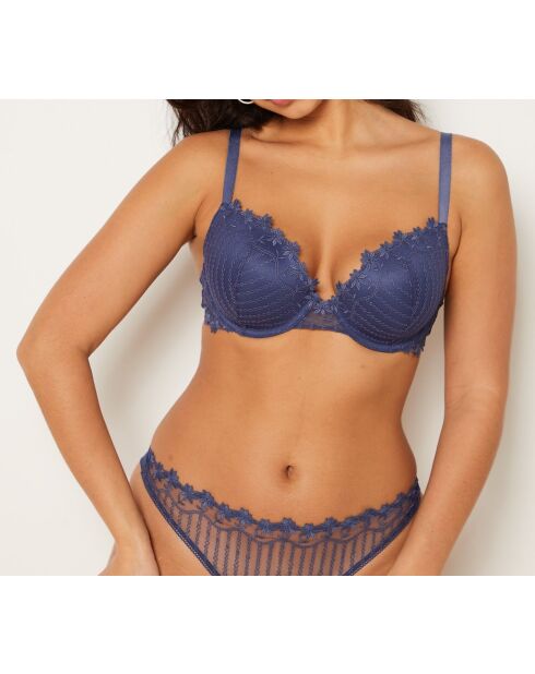 Soutien-gorge avec armatures n°5 Paquerette bleu