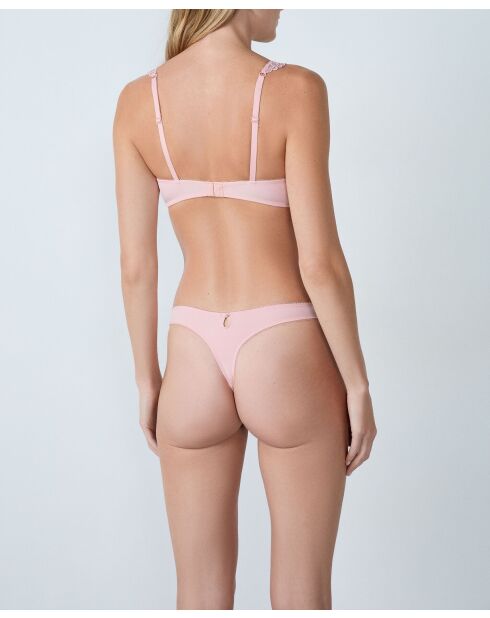 BH met beugel nr. 9 Coeur roze poeder