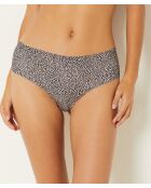 Shorty Comfort Print zwart