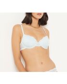 Reggiseno celeste con ferretto n. 4 Idole