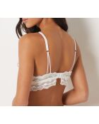 #3 Kunstzinnige ecru push-up bh met beugel