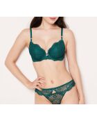 Nr. 1 Escapade groene push-up bh met beugel