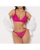 BH ohne Bügel mit abnehmbarem Polster Nr. 8 Idole Orchidée