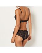 #3 Legende schwarzer Push-up-BH mit Bügel