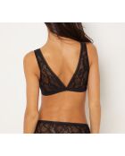 Weicher 360 BH ohne Bügel, schwarz