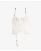 Guêpière avec armatures Somptueuse écrue