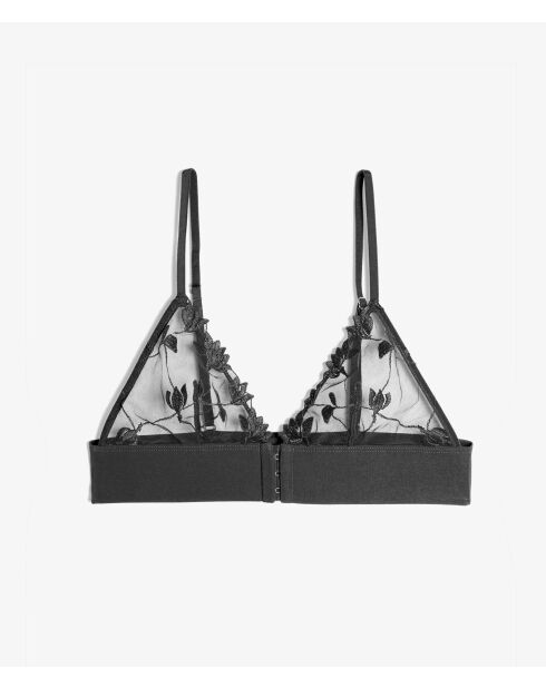 Soutien-gorge sans armatures n°8 Tendresse noir