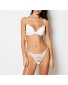 Eblouie ecru push-up bh met beugel