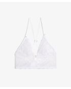 Fly weißer BH mit abnehmbarem Polster und ohne Bügel