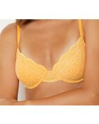 Zonnegele bh met beugel nr. 4 Idole