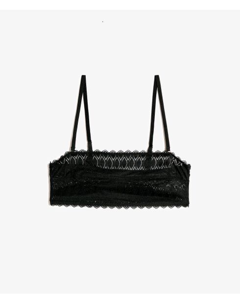 Soutien-gorge sans armatures Gravure noir