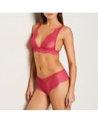 Sujetador sin aros Aria fushia