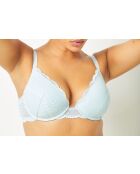 Idole hemelsblauwe push-up bh met beugel nr. 2