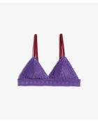 Soutien-gorge sans armatures Chroma myrtille