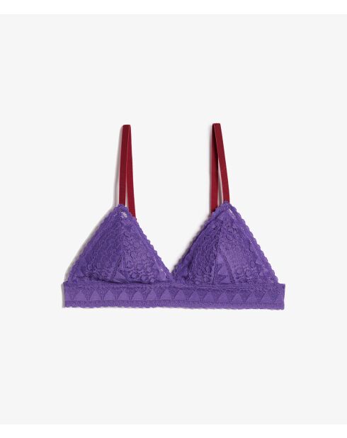 Soutien-gorge sans armatures Chroma myrtille