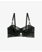 Intens zwarte bh met beugel nr. 9