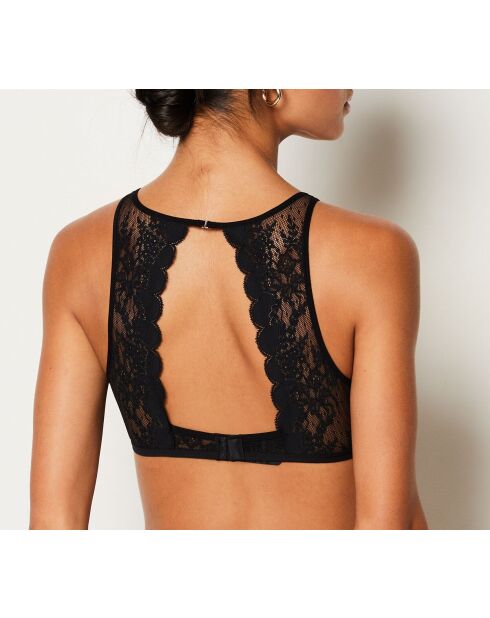 Sujetador negro sin aros Story