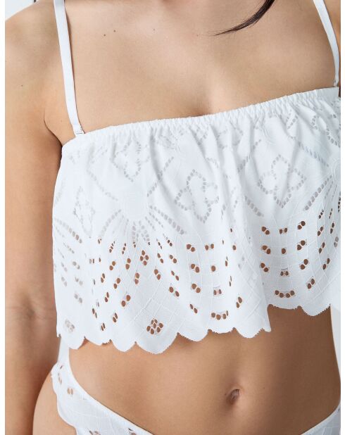 Evasion ecrufarbener BH ohne Bügel