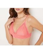 BH ohne Bügel mit abnehmbarem Polster Nr. 8 Idole Rose Bonbon