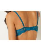 #4 Pure Delicate beugelbeha eendblauw