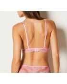Puderrosa BH ohne Bügel Aria