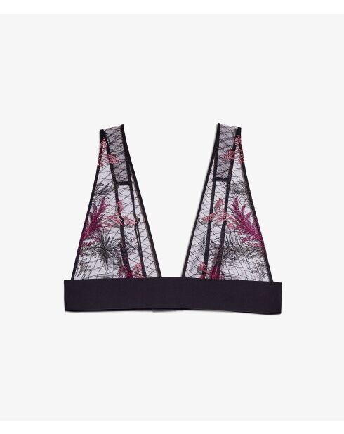 Soutien-gorge sans armatures n°8 Fragments noir