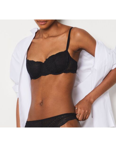 Idole zwarte bh met beugel nr. 9