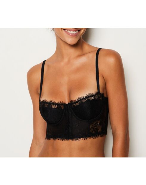 Audacieuse zwarte beugelbeha