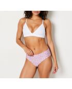 Shorty Comfort Print W24 sfondo rosa